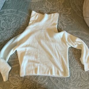 Elegant Cream Turtleneck Sweater